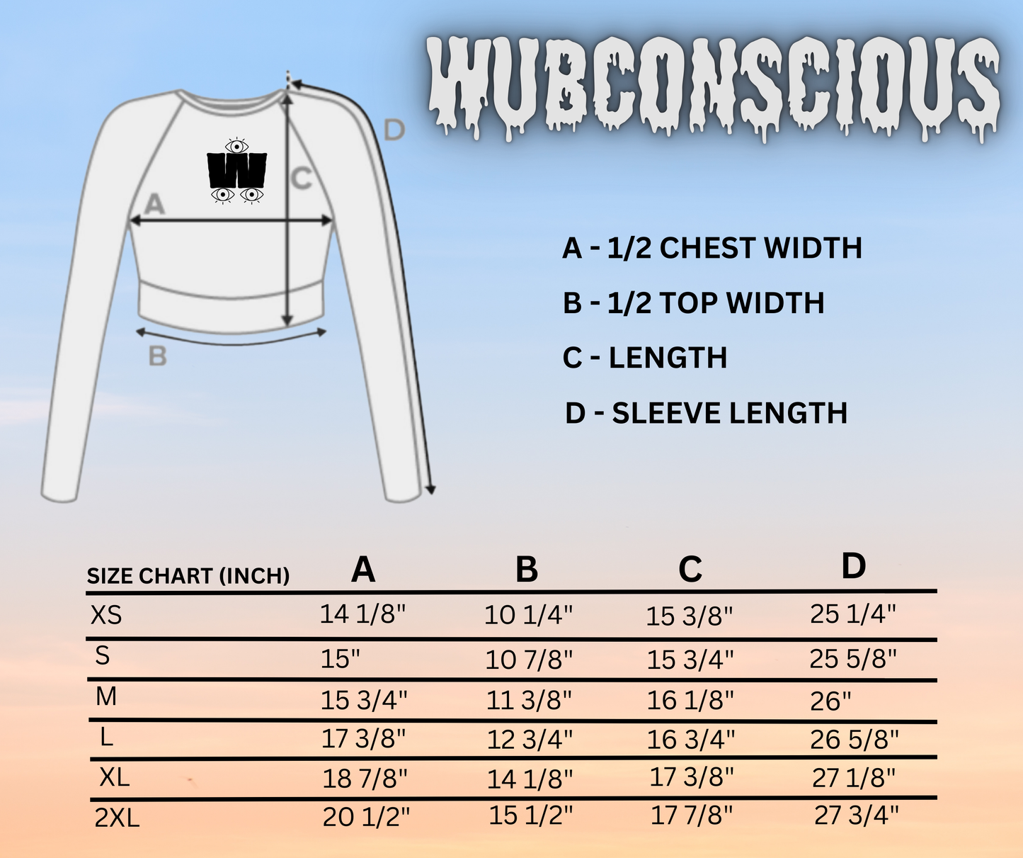 "Witchcraft" Tight Long-Sleeve Wub-Crop™