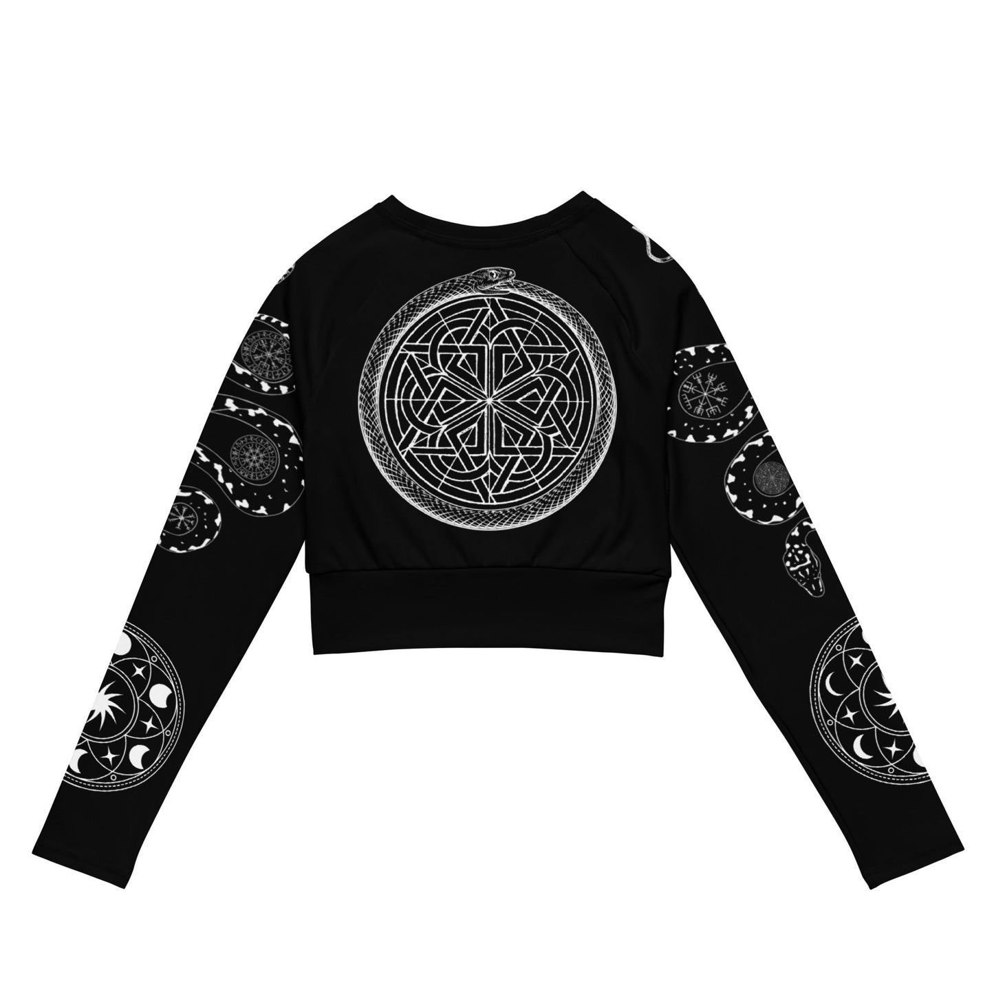 "Snake Spell" Tight Long-Sleeve Wub-Crop™