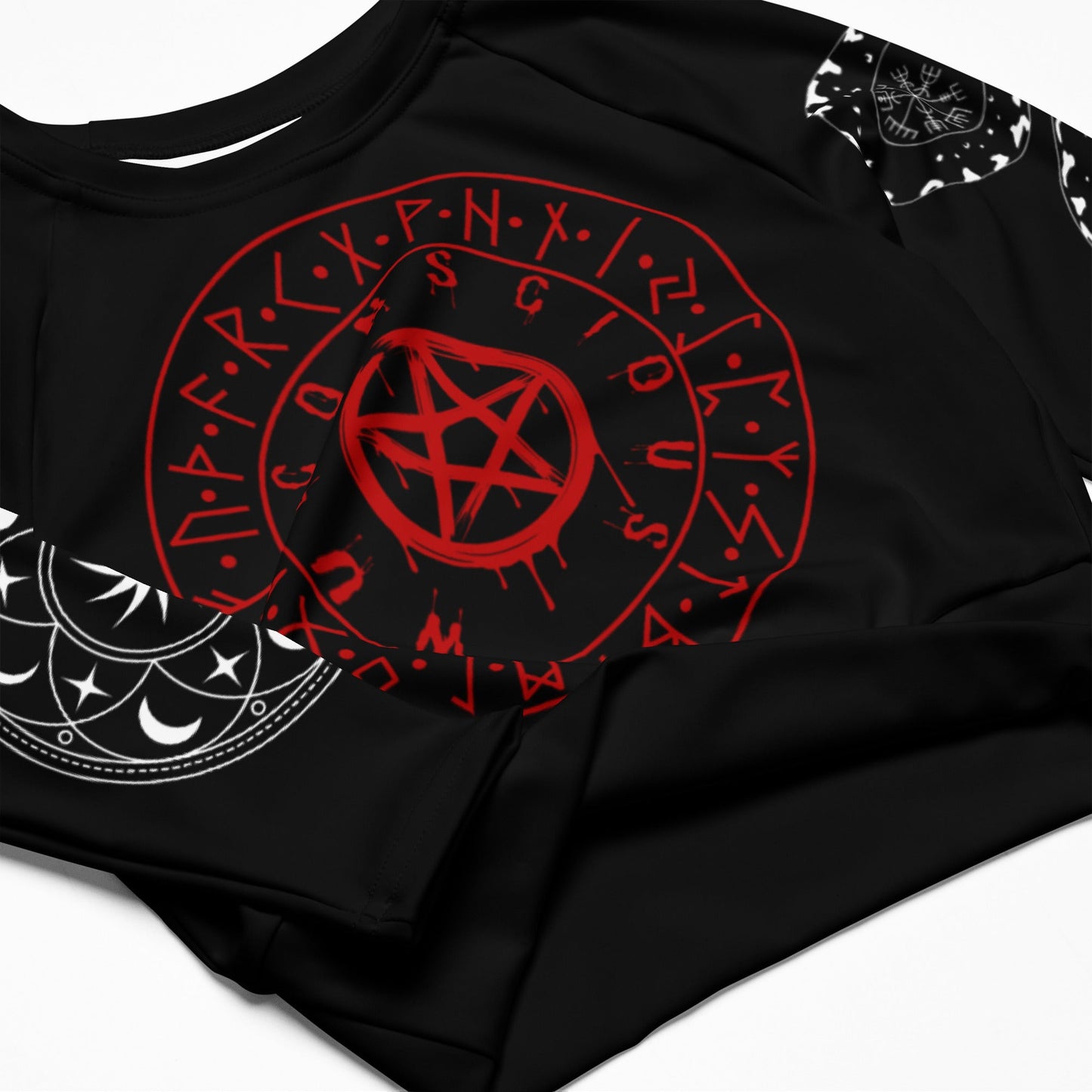 "Snake Spell" Tight Long-Sleeve Wub-Crop™